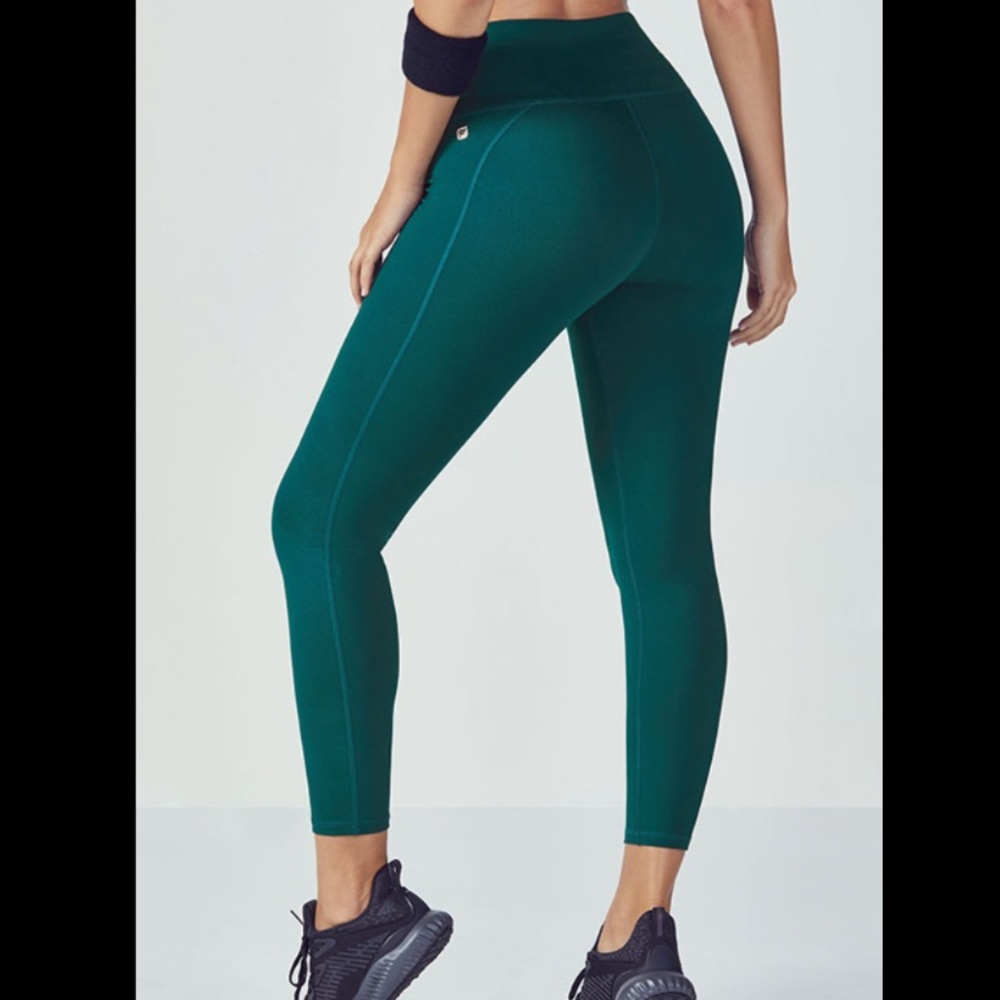 Fabletics high waisted powerhold 7/8 leggings
